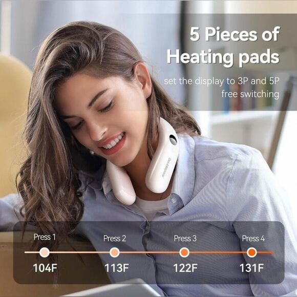 10000mah Rechargeable Neck Warmer,for Necks Up to 8 inches Wide,5 Hours P - Picture 4 of 8